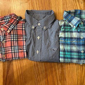 vineyard vines boys long sleeve button downs Boys size 16